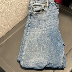 Fashion Nova Blue Straight Leg Jeans Classic Style